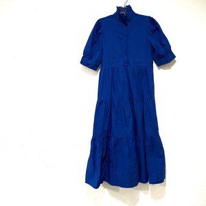 Nasty Gal Women's Blue Cottage Praire Dress Size 4